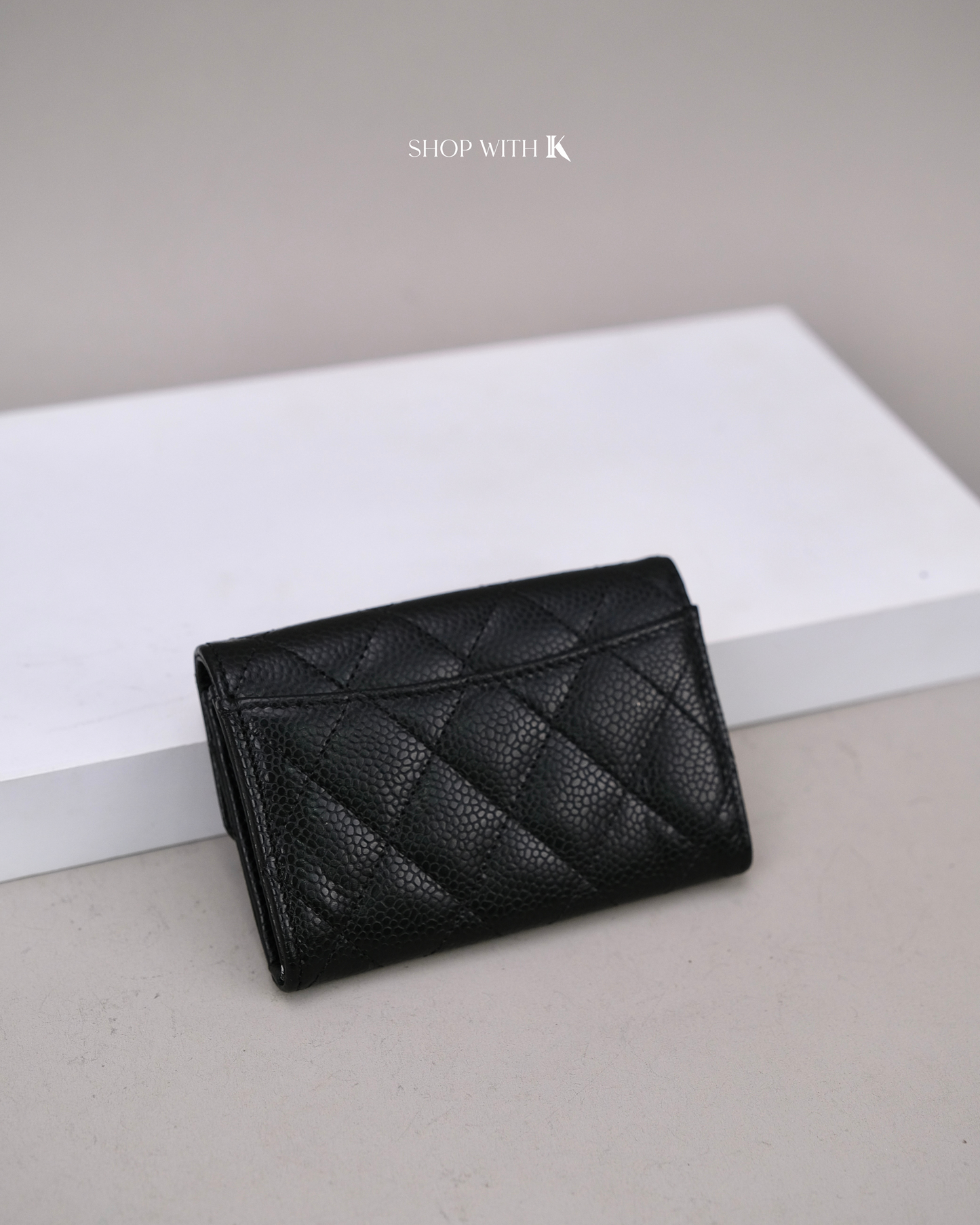 Chanel Classic Small Flap Cardcase Black GHW