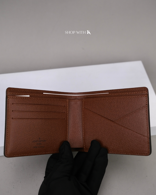 Louis Vuitton Multiple Mens Wallet Monogram Brown