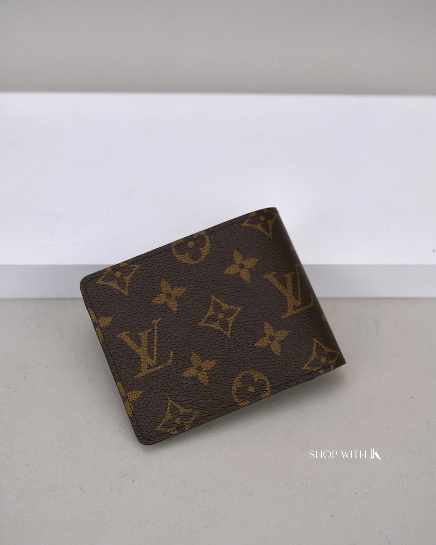 Louis Vuitton Multiple Mens Wallet Monogram Brown