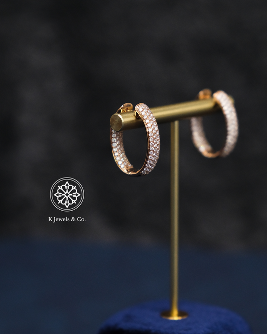 Loop Diamond Earrings