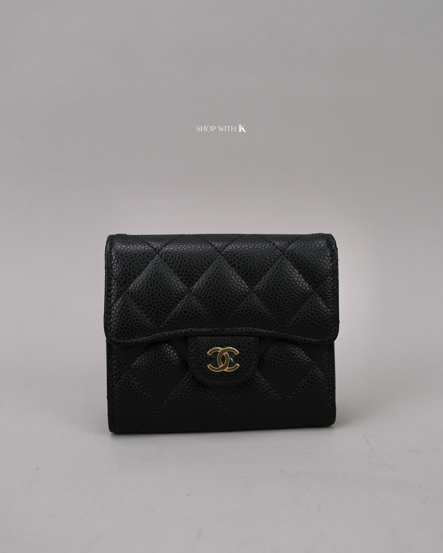 Chanel Square Compact Wallet