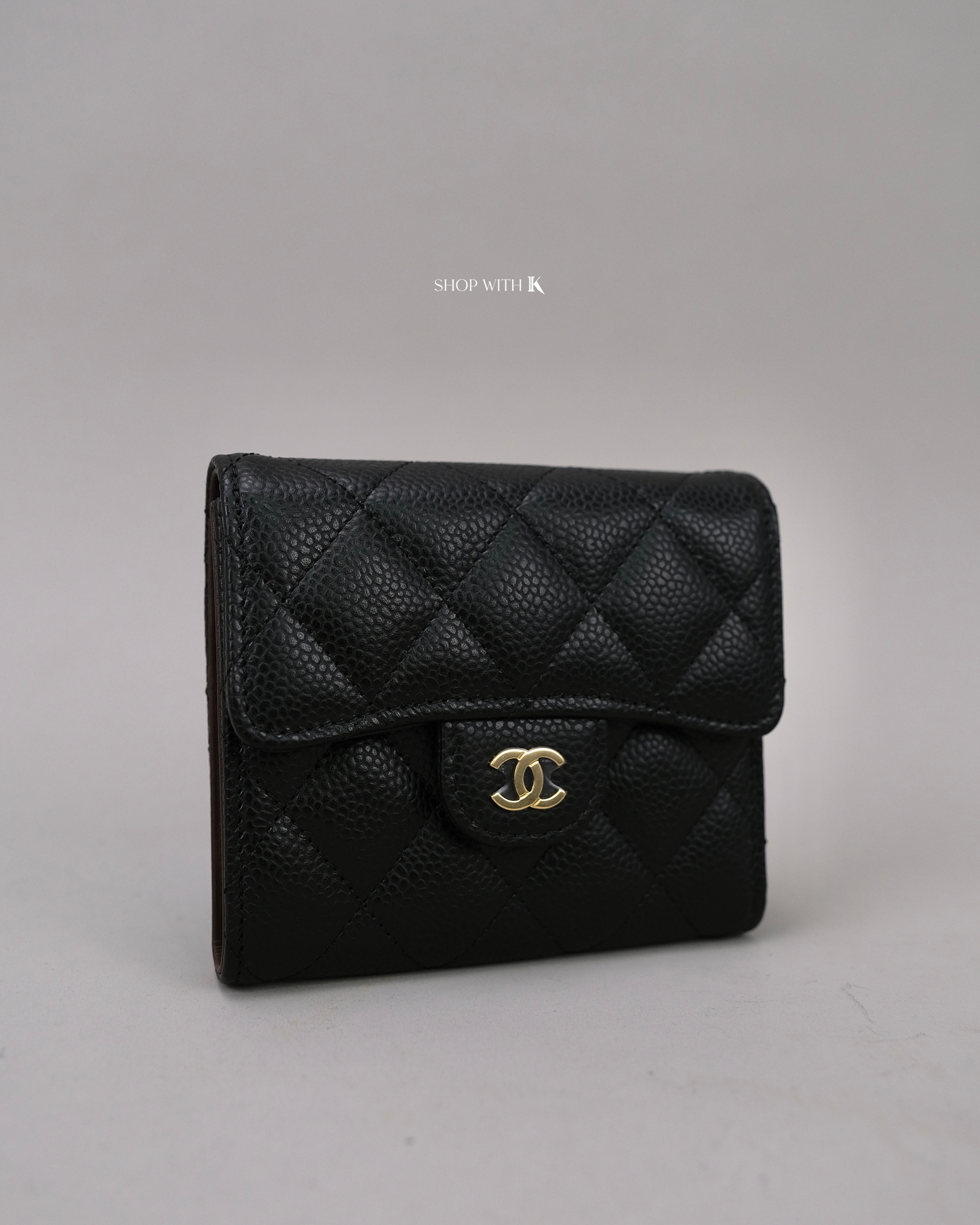 Chanel Square Compact Wallet