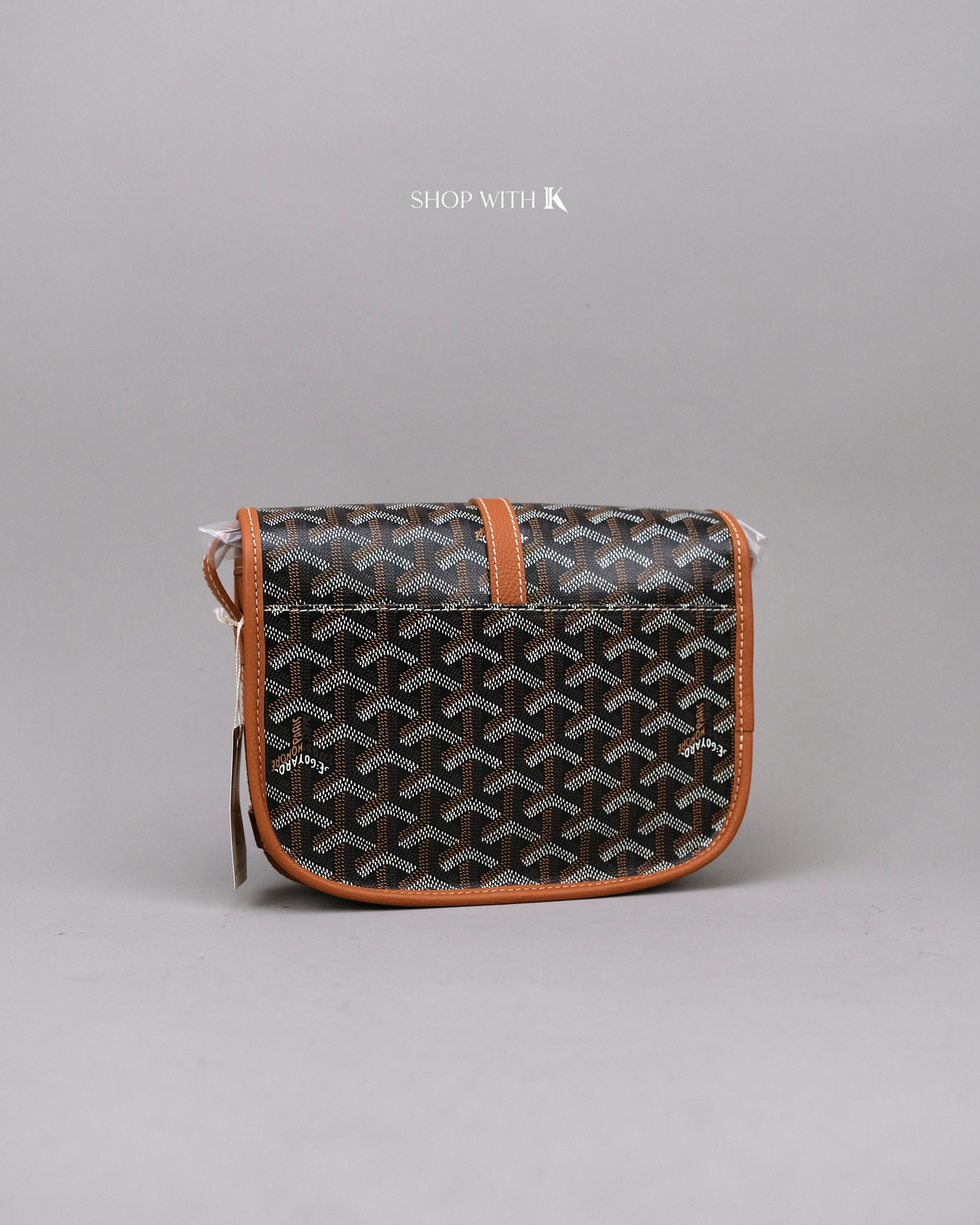 Goyard Belvedere Black/Tan