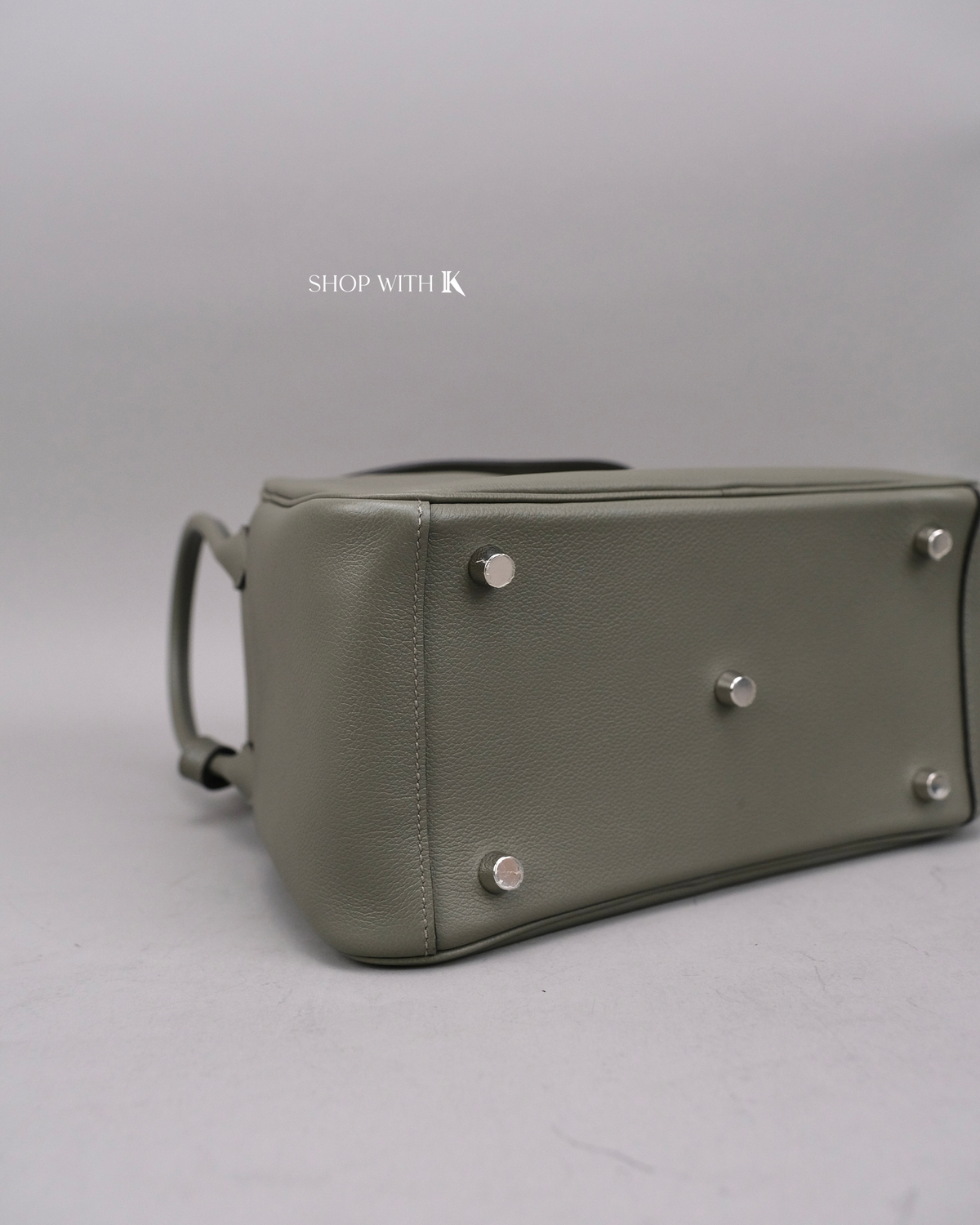 Hermes Lindy 26 Gris Misty PHW