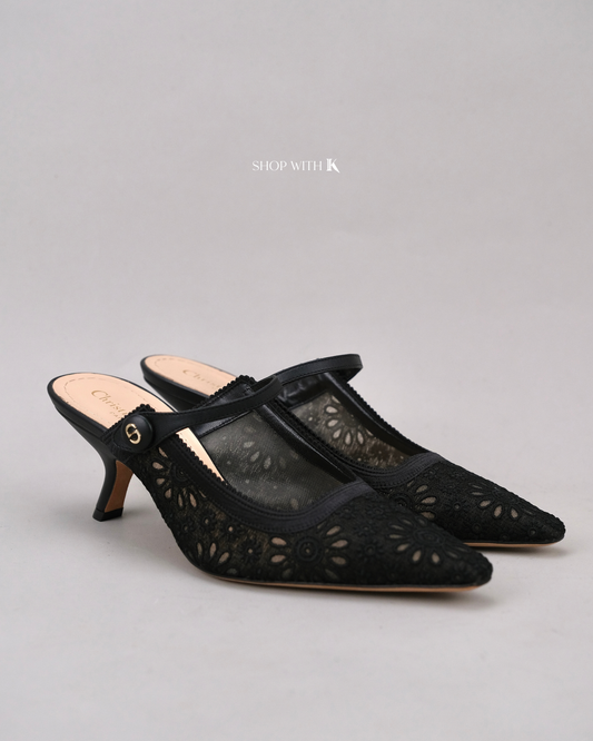 Dior Black Heels Shoes