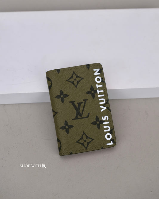 Louis Vuitton Pocket Organizer Khaki Green