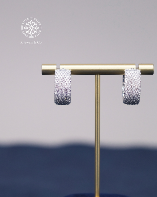 Diamond Huggies Earrings