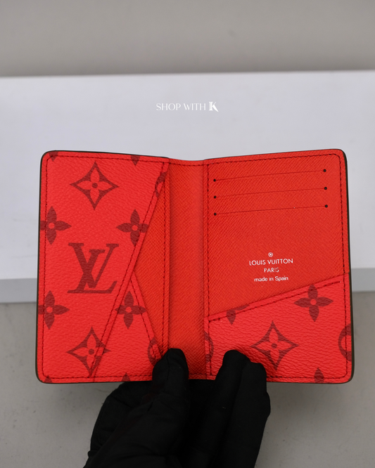 Louis Vuitton Pocket Organizer Khaki Green