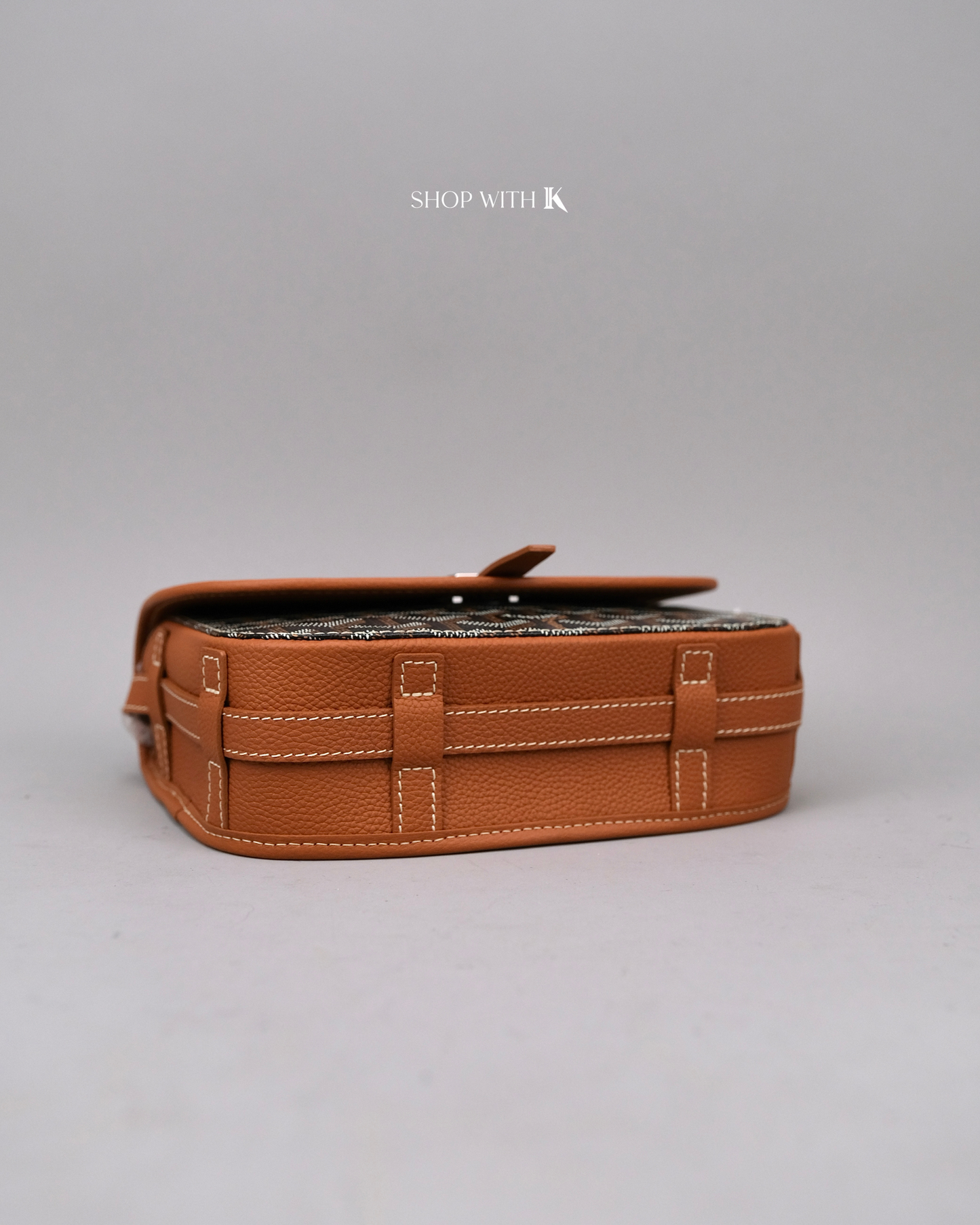Goyard Belvedere Black/Tan