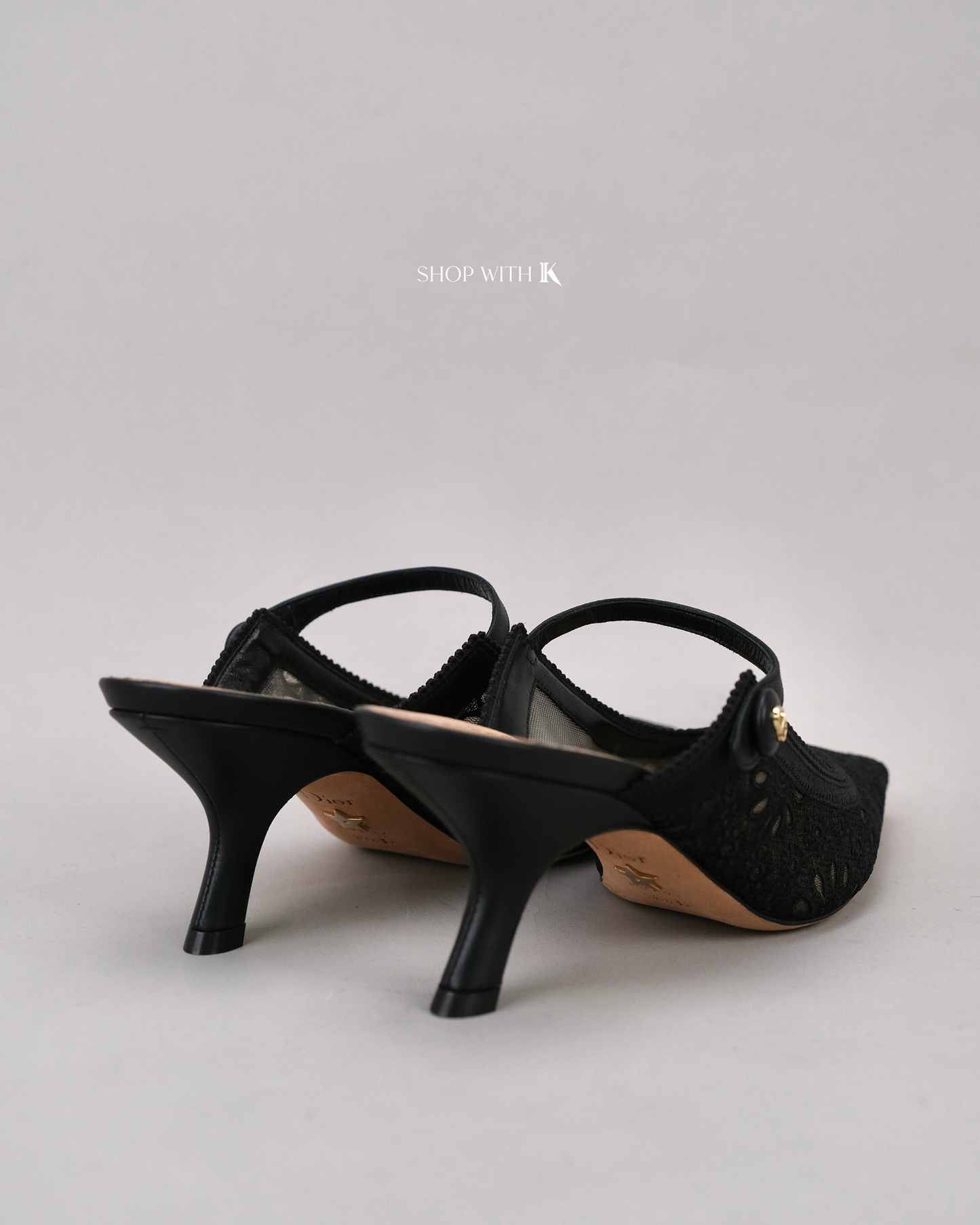 Dior Black Heels Shoes