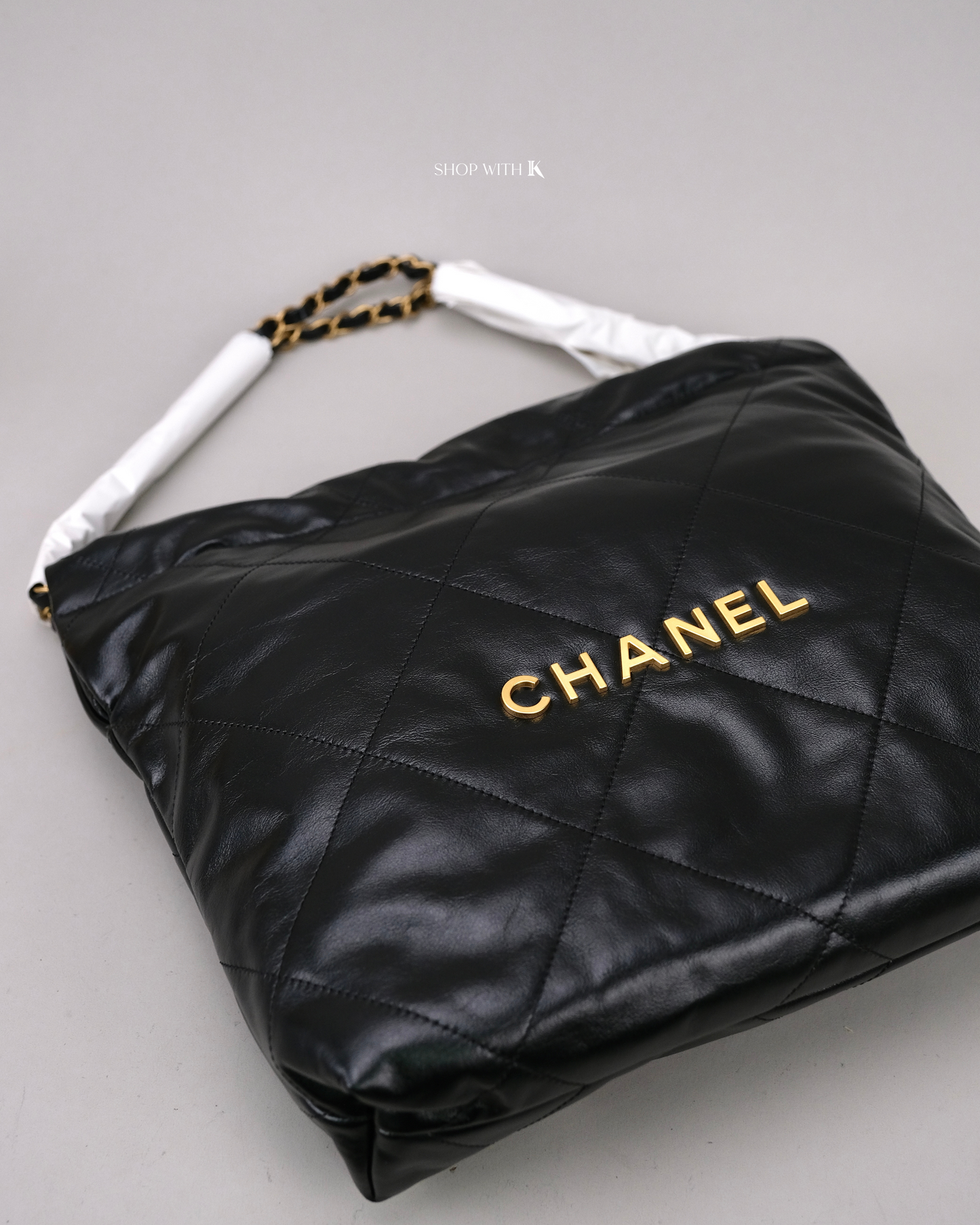 Chanel Small 22 Black