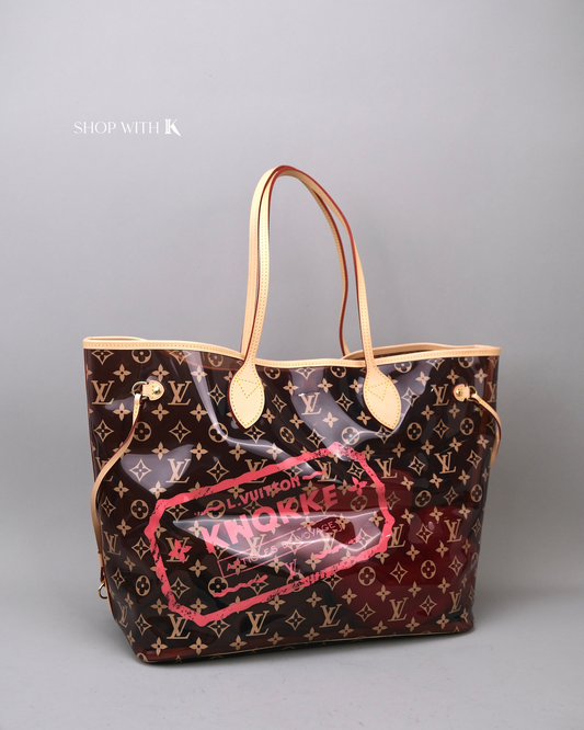 Louis Vuitton Neverfull Knokke Red