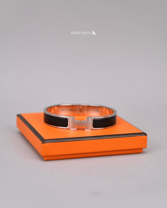 Hermes Narrow Clic H Matte Black PHW
