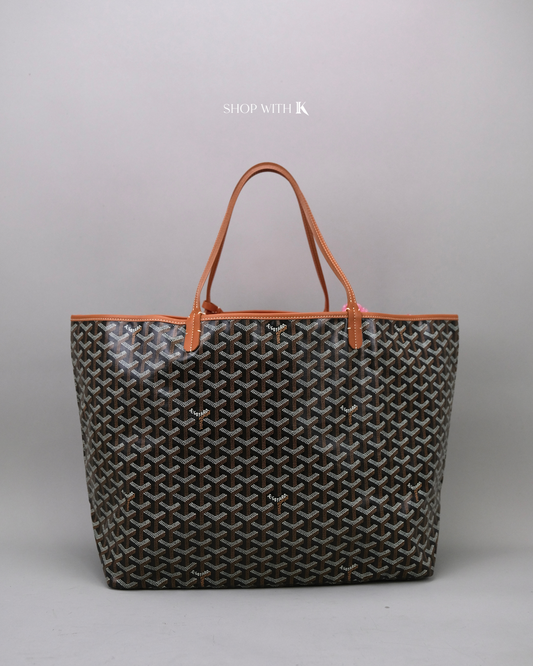 Goyard St. Louis GM Black/Tan