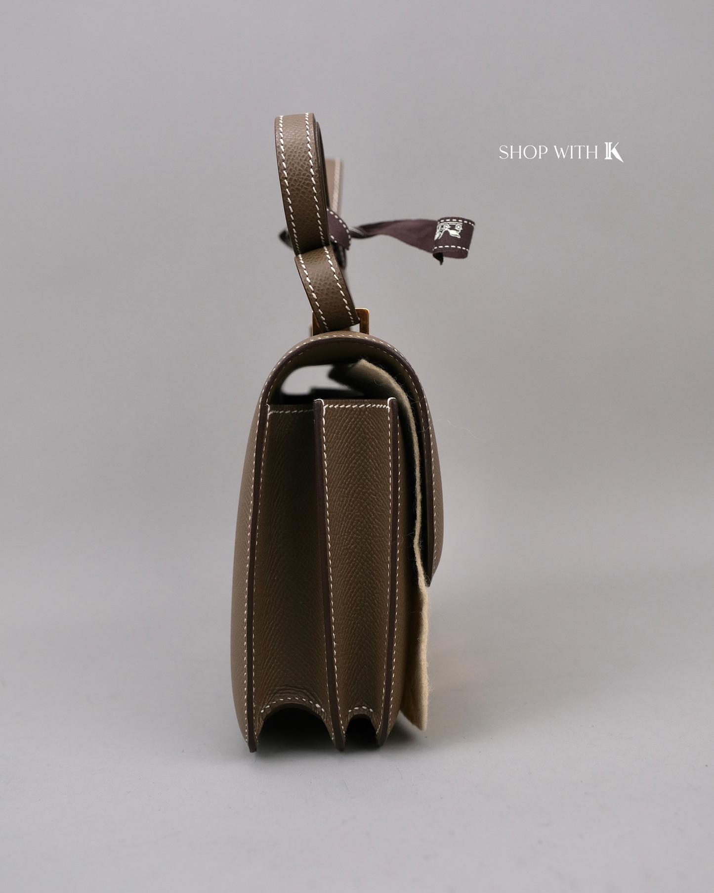 Hermes Constance 18 Etoupe GHW