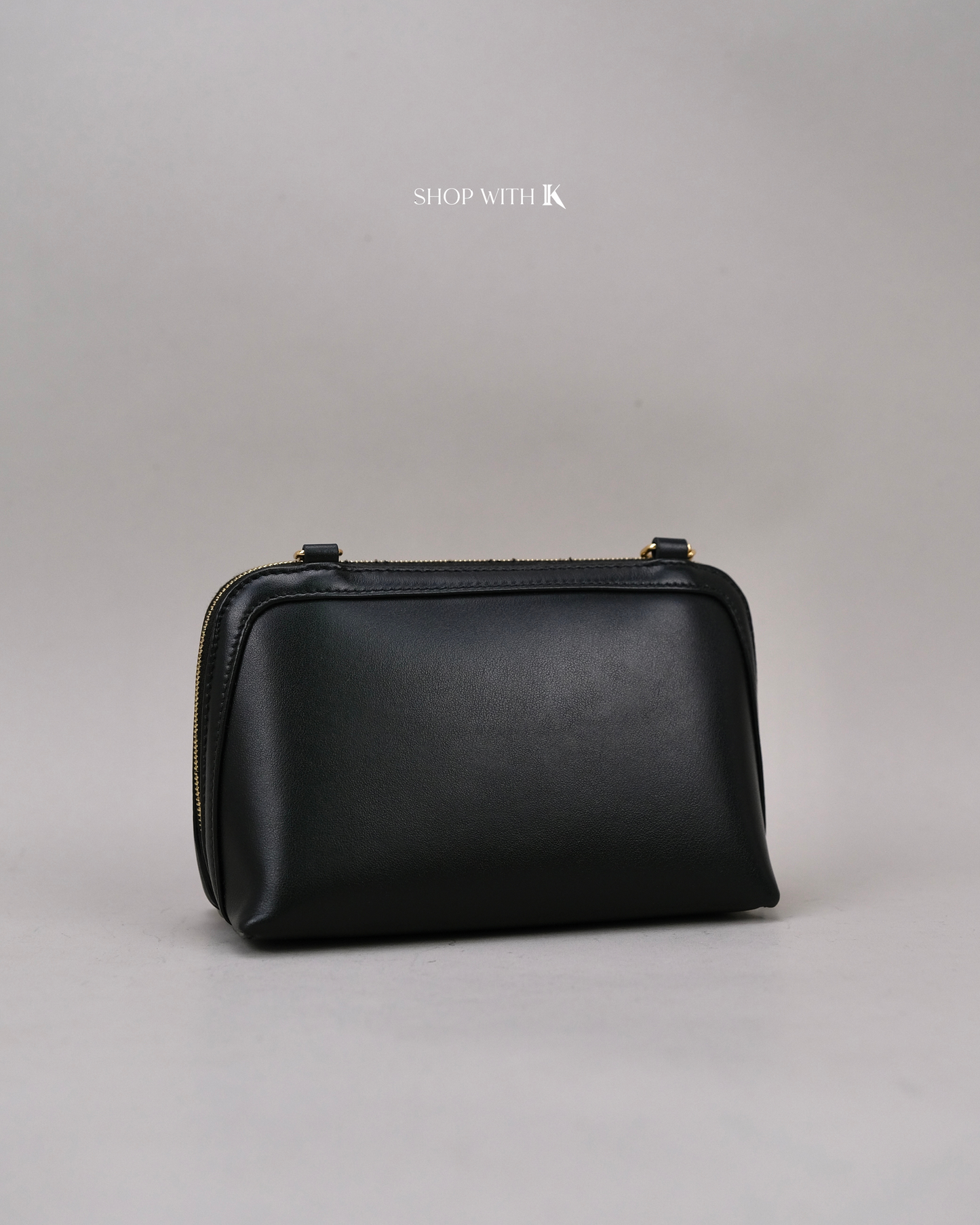 Celine Clutch on Chain Black