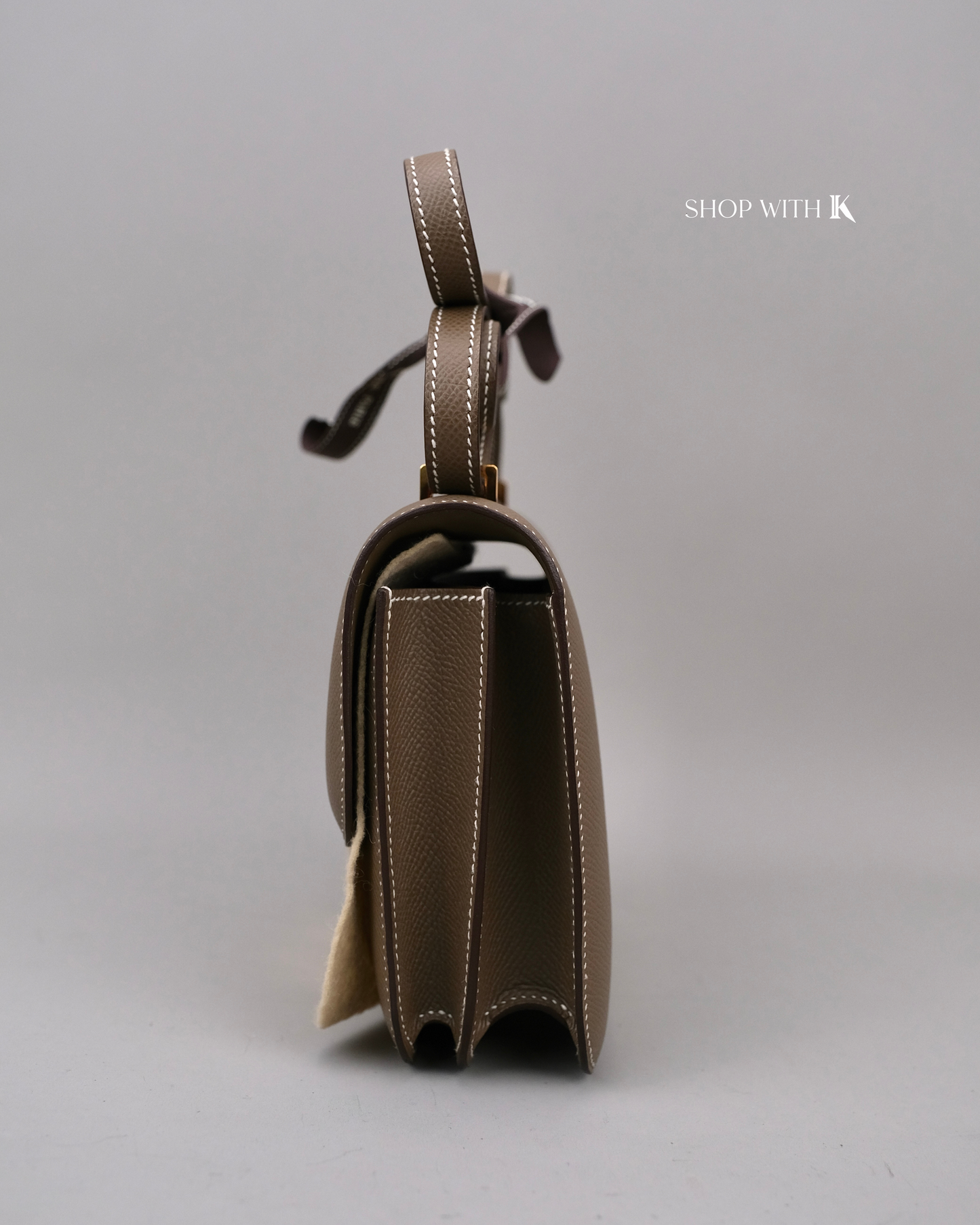 Hermes Constance 18 Etoupe GHW