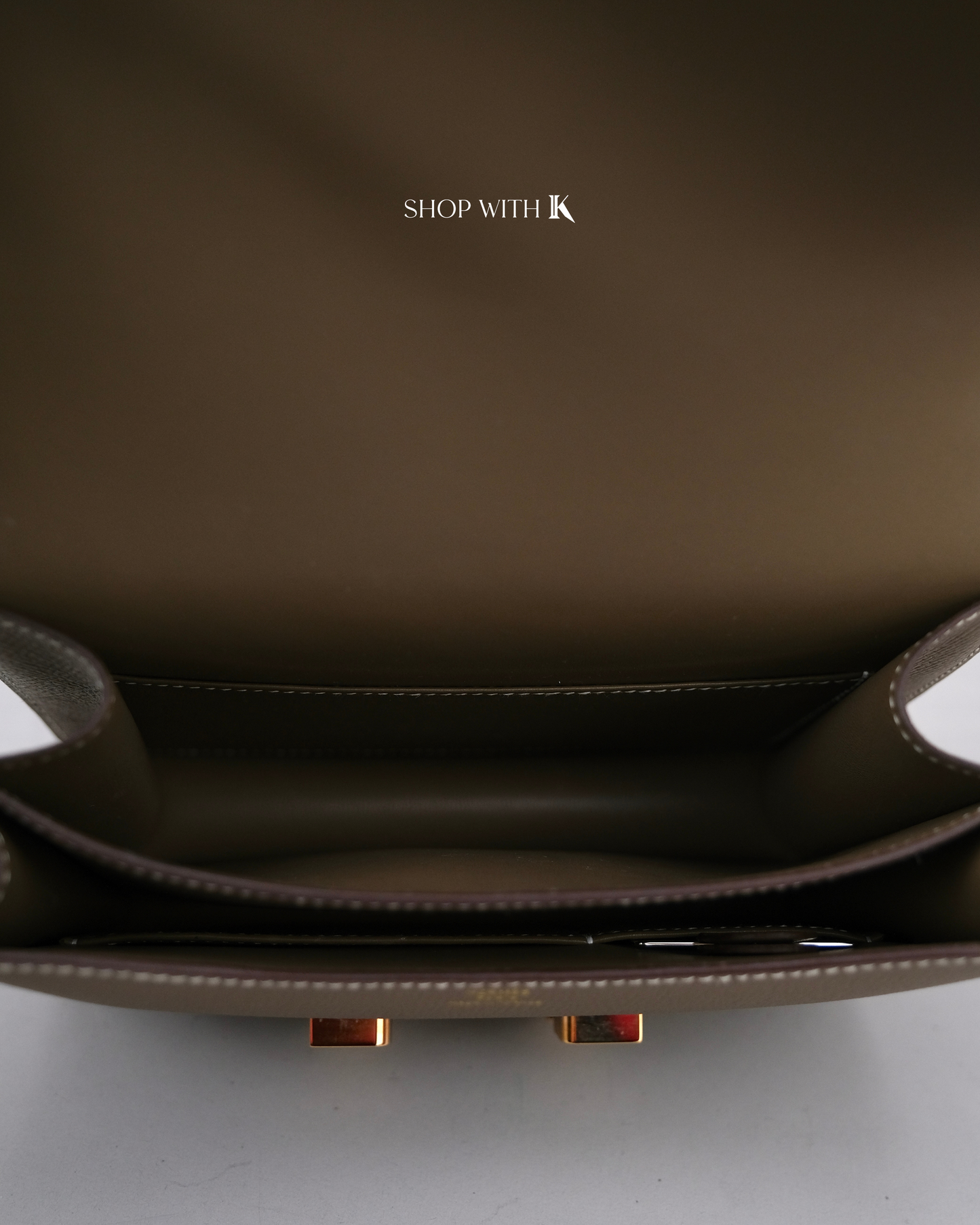 Hermes Constance 18 Etoupe GHW