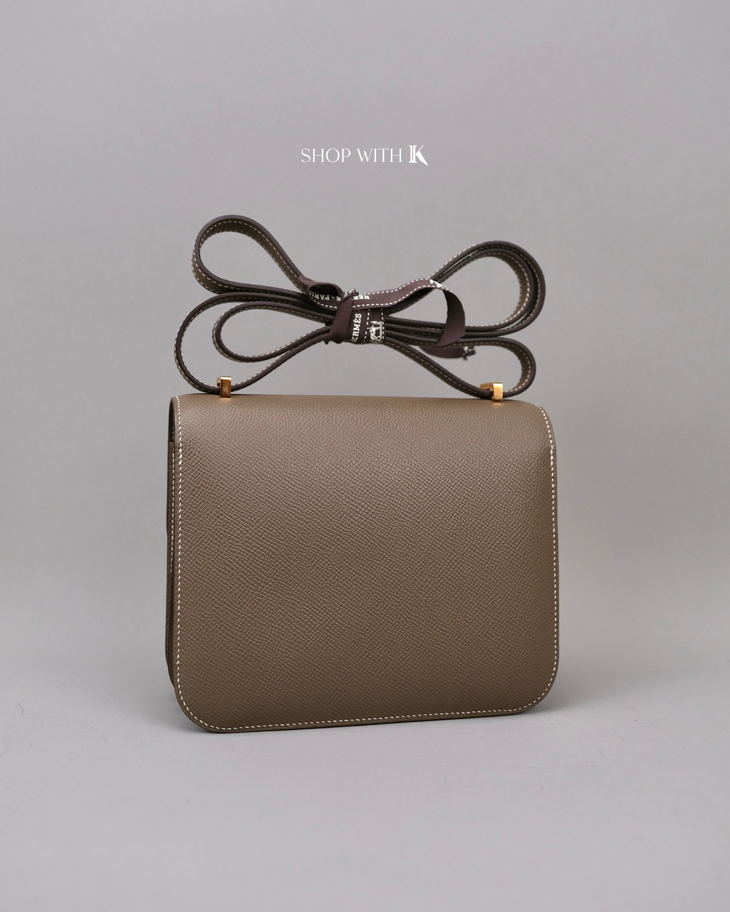 Hermes Constance 18 Etoupe GHW