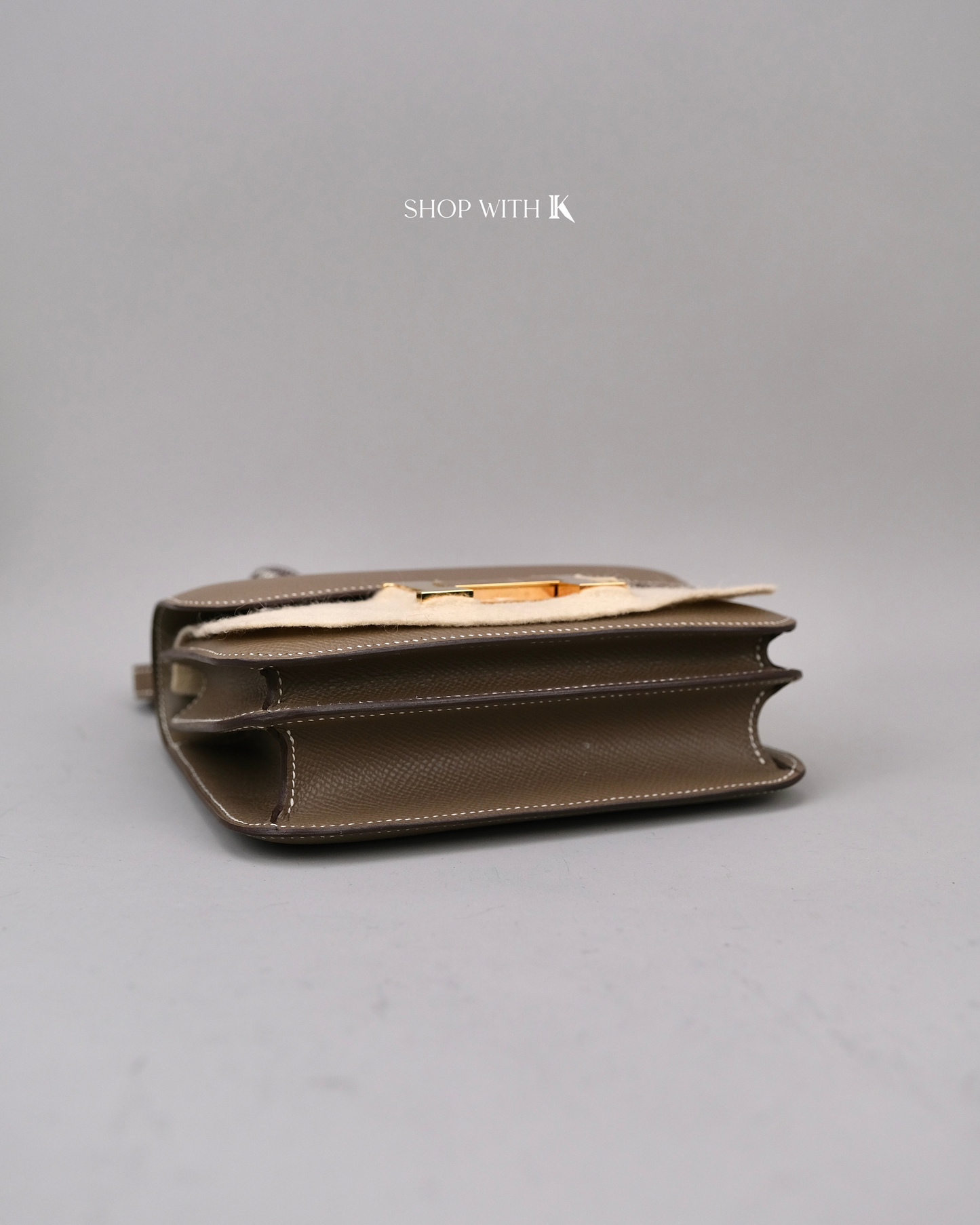 Hermes Constance 18 Etoupe GHW