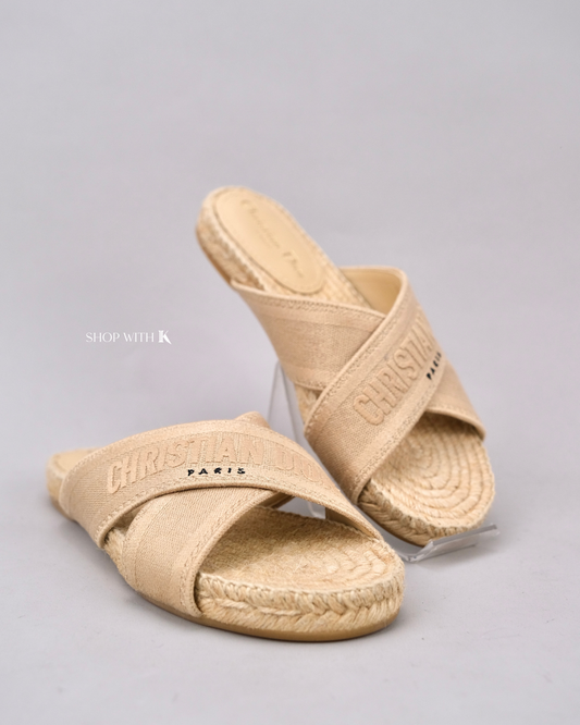 Dior Slide Espadrille