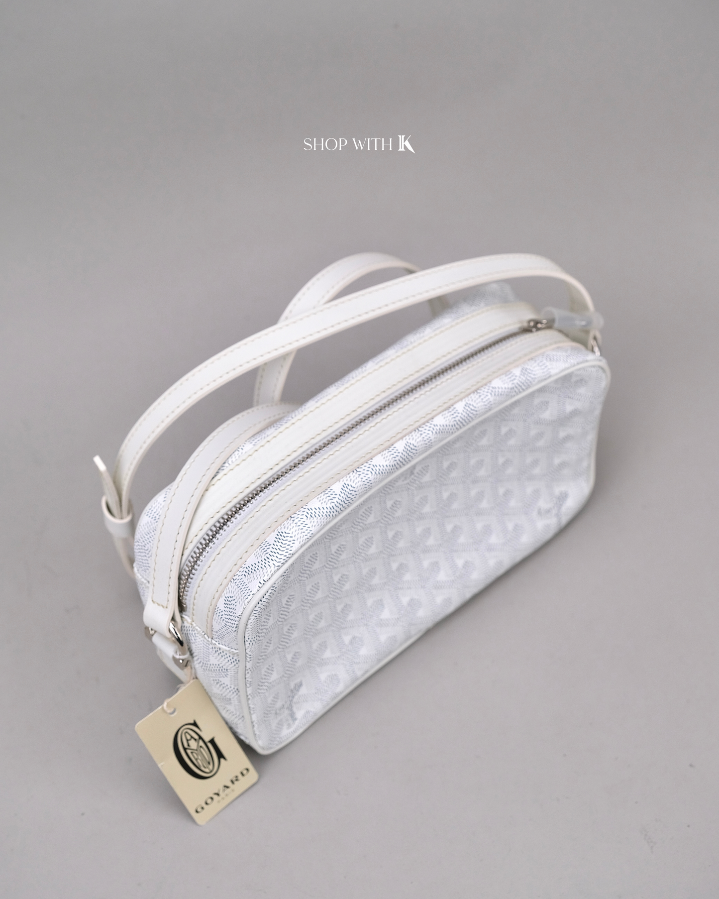 Goyard Capt Vert White