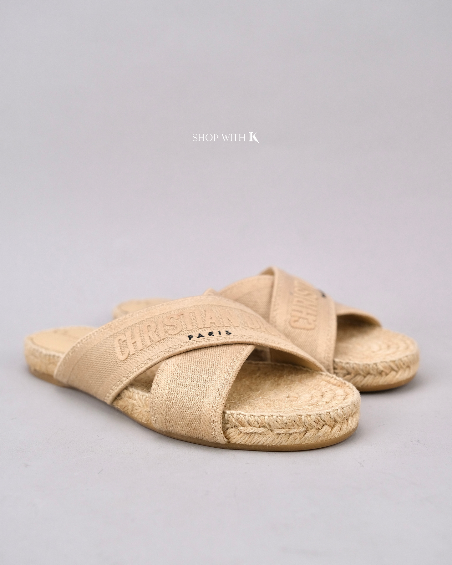 Dior Slide Espadrille
