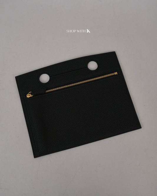 Hermes Pochette Backpocket 30 Noir GHW