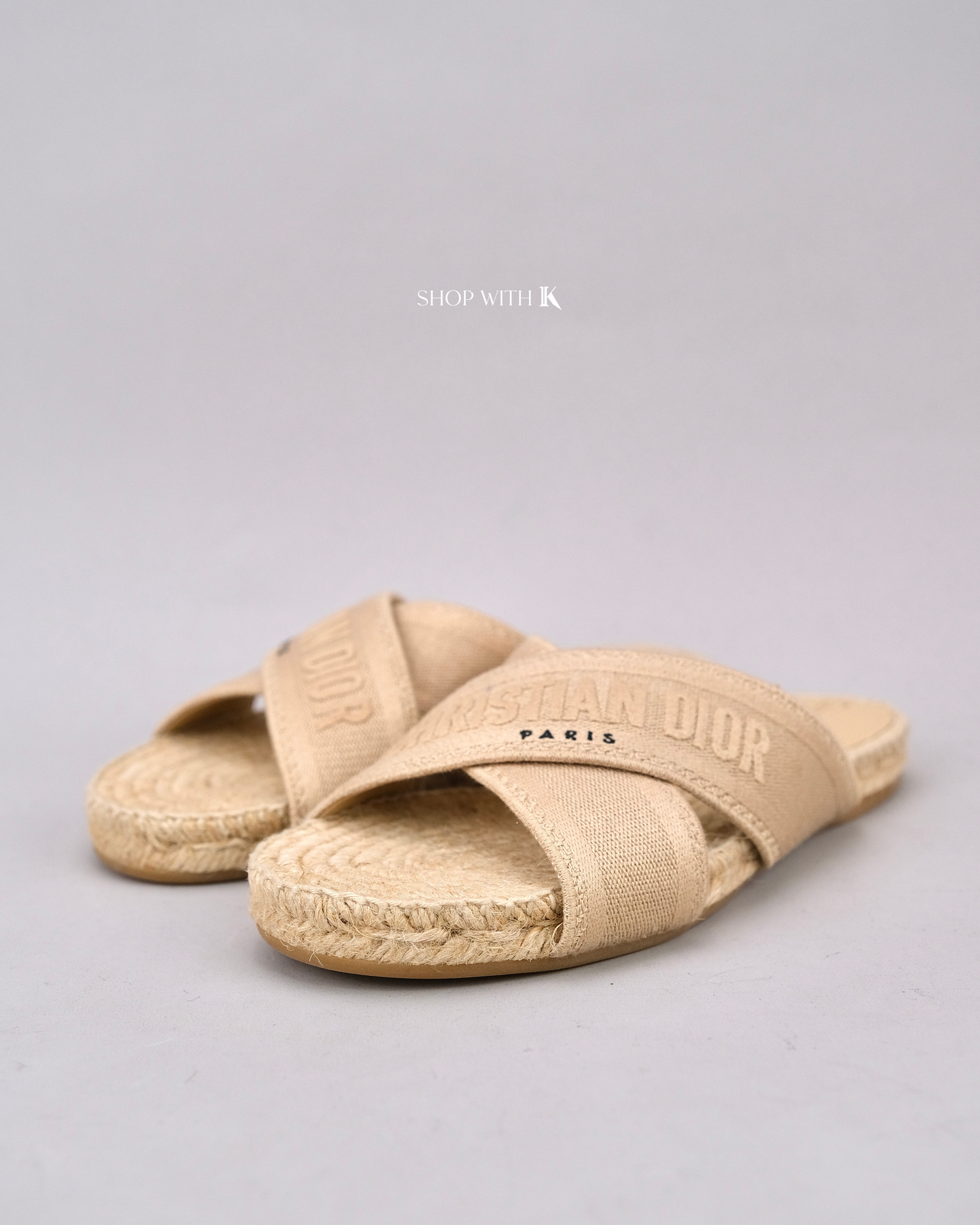 Dior Slide Espadrille