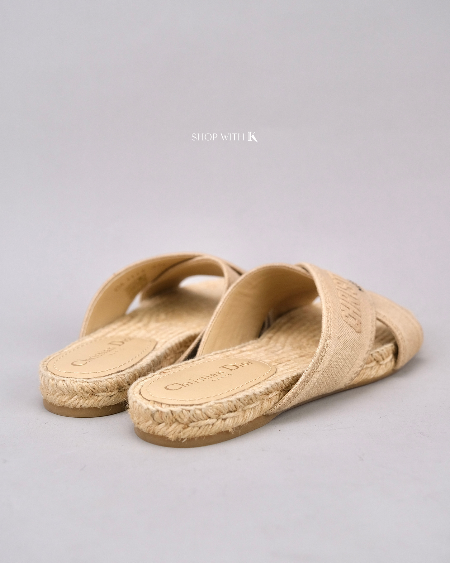 Dior Slide Espadrille