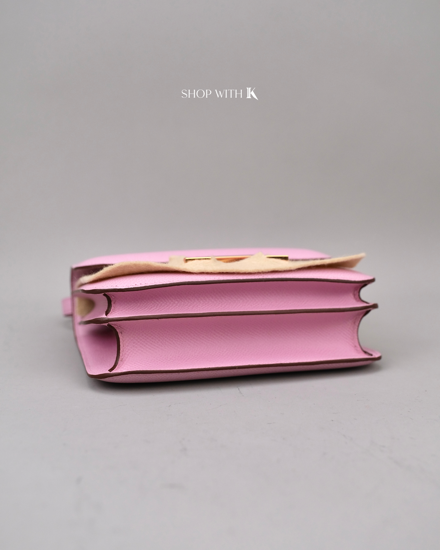 Hermes Constance 18 Mauve Pale RGHW
