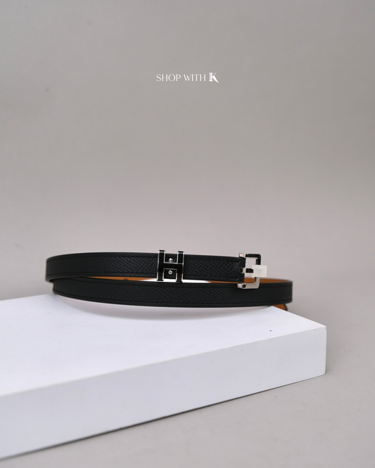 Hermes Pop H Belt Black