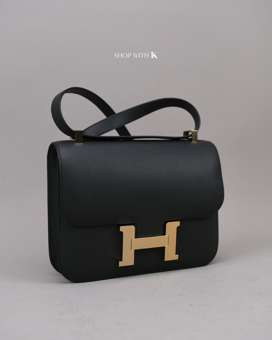 Hermes Constance 24 Plomb GHW