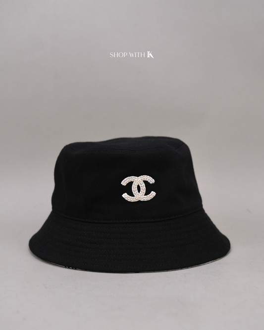 Chanel Bucket Hat Black