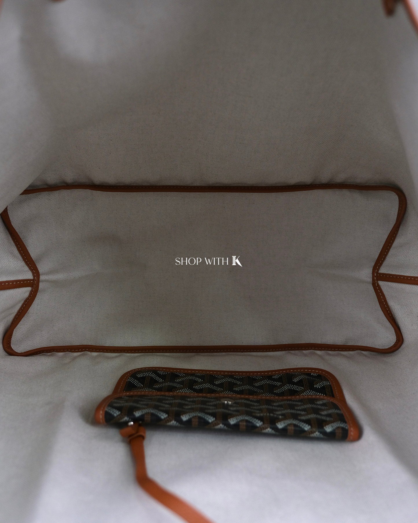 Goyard St. Louis GM Black/Tan