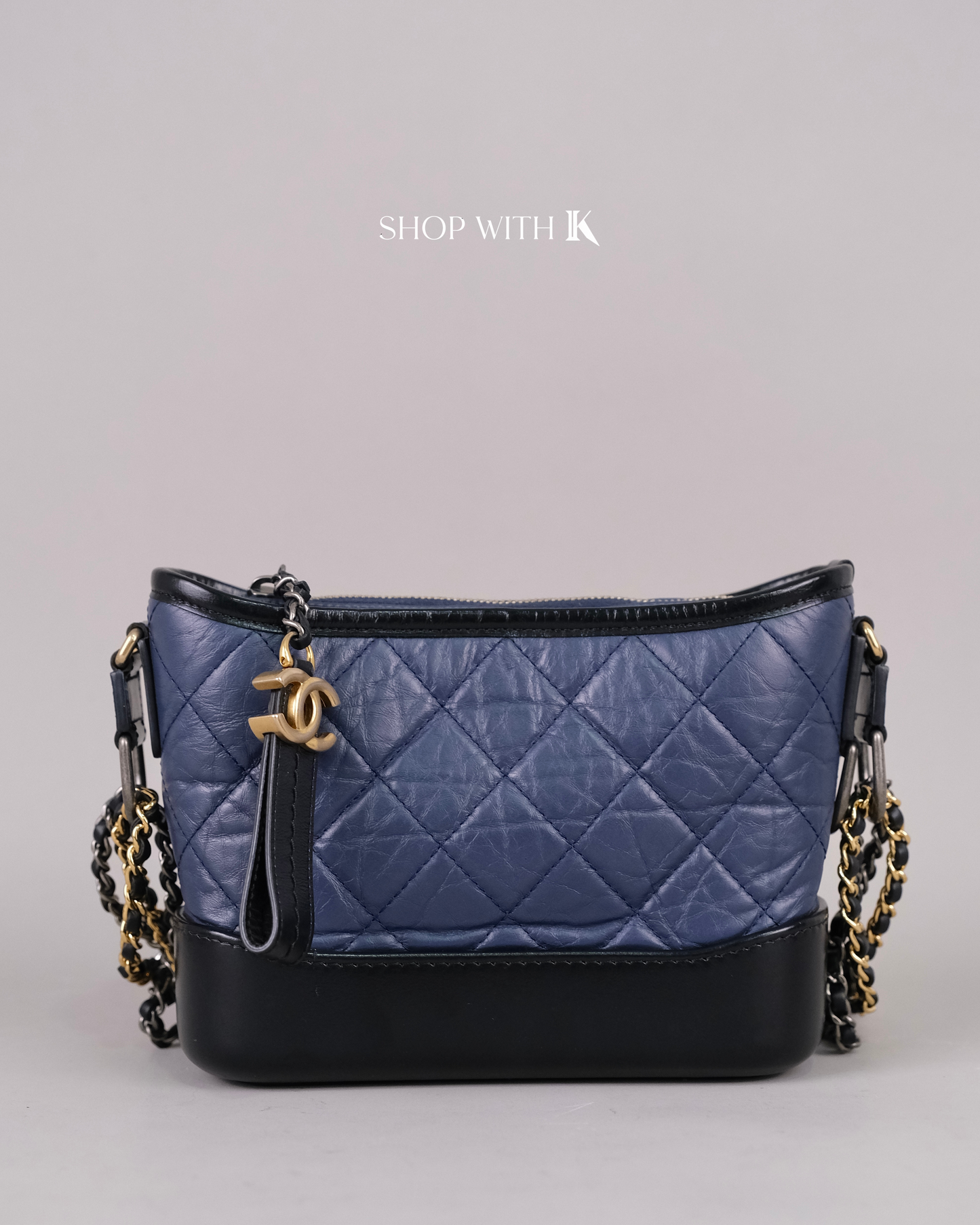 Chanel Small Gabrielle Navy
