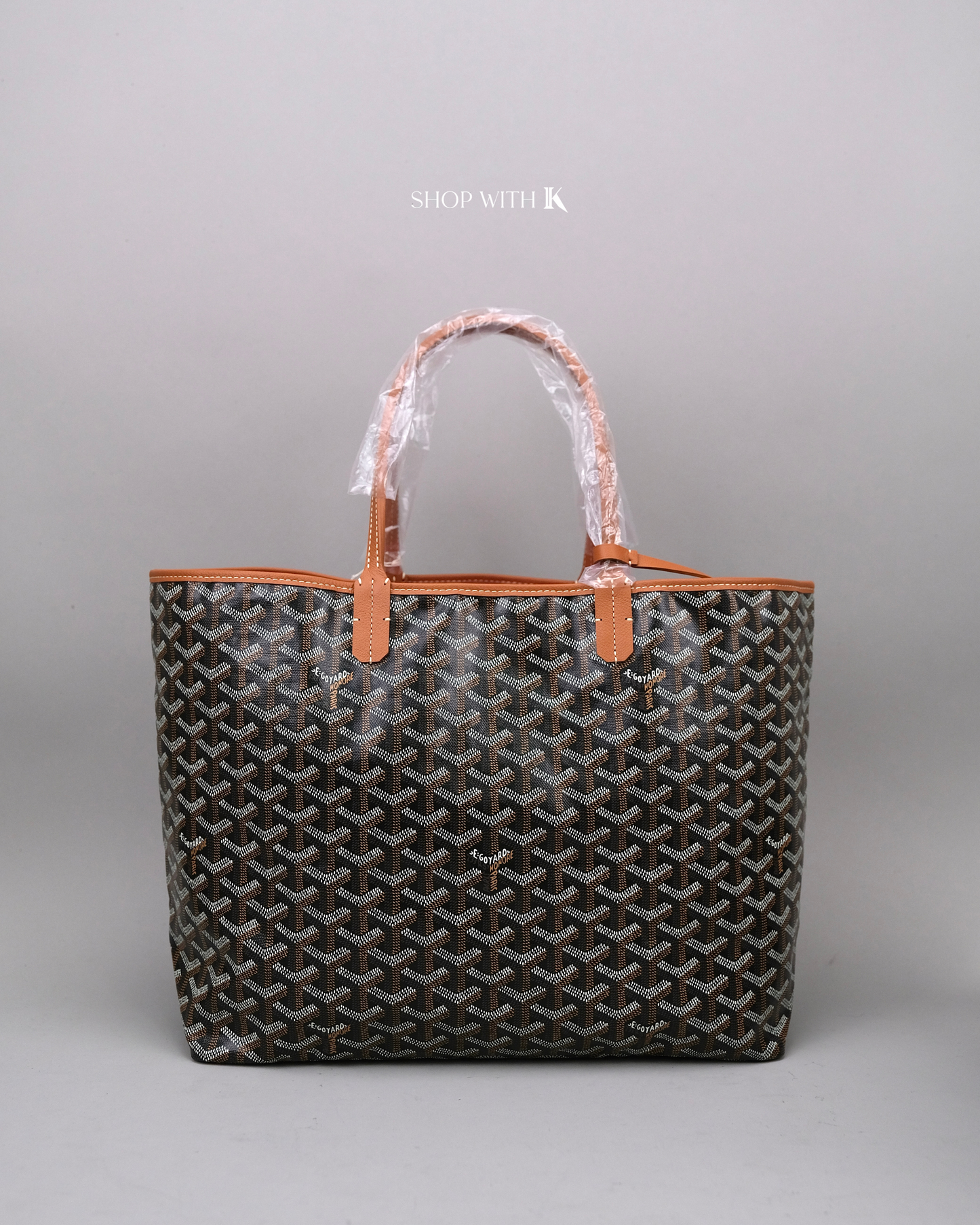 Goyard St. Louis PM Black/Tan