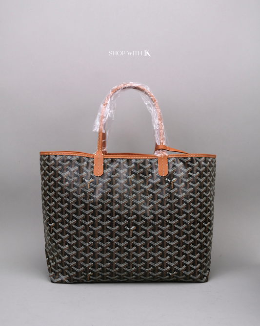 Goyard St. Louis PM Black/Tan