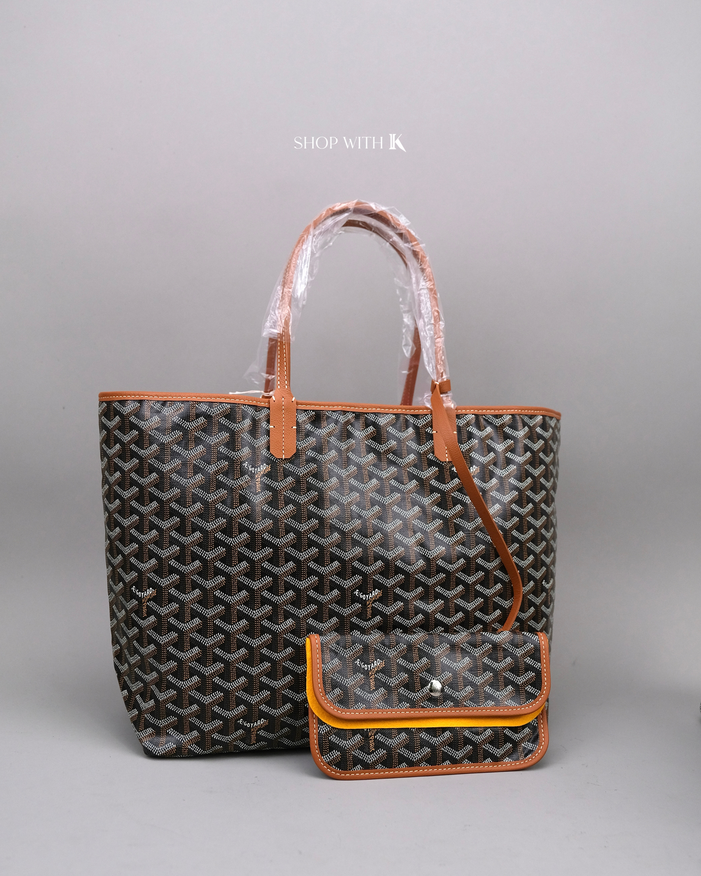 Goyard St. Louis PM Black/Tan