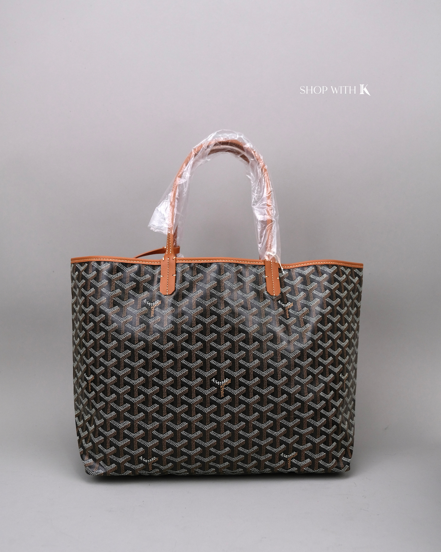 Goyard St. Louis PM Black/Tan