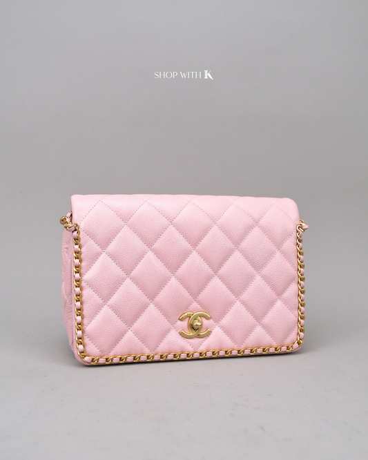 Chanel Neverending Medium Pink