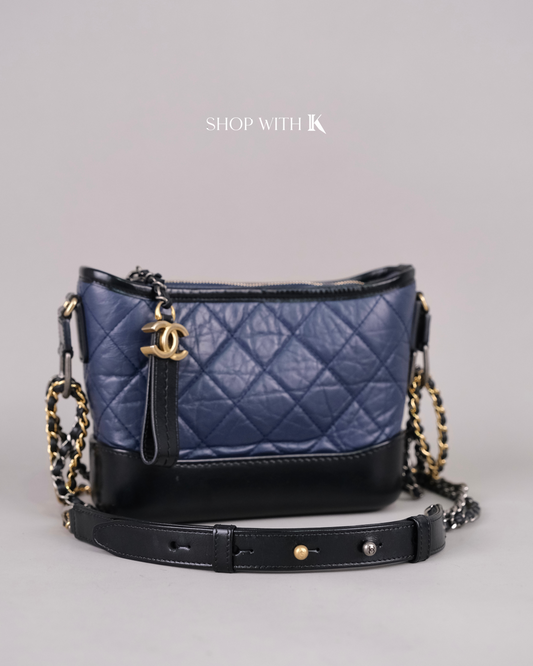 Chanel Small Gabrielle Navy