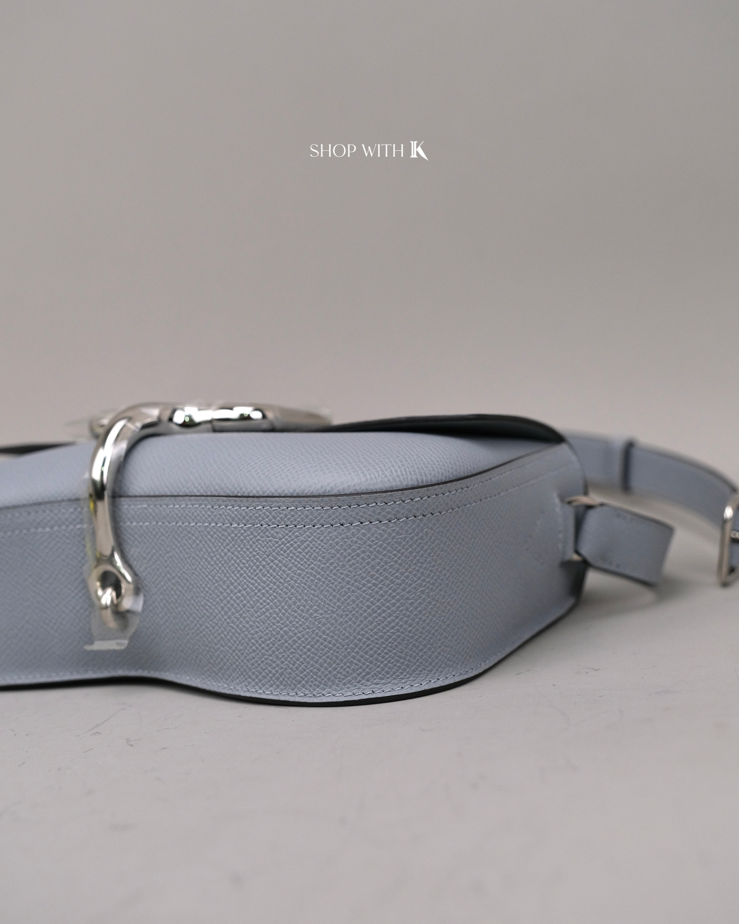 Hermes Della Cavalleria Elan Bleu Glacier PHW