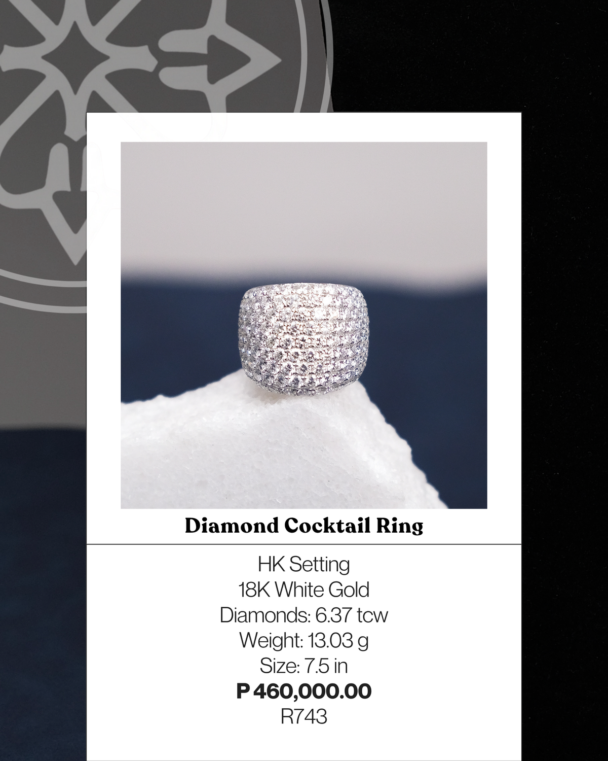 Diamond Cocktail Ring