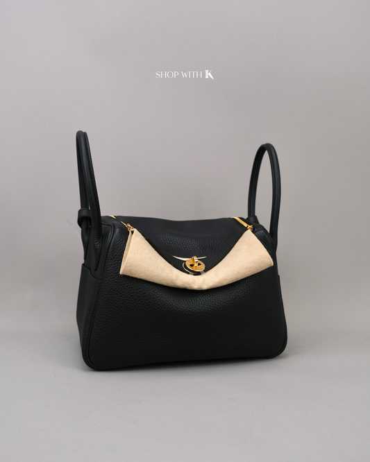 Hermes Lindy 26 Noir GHW