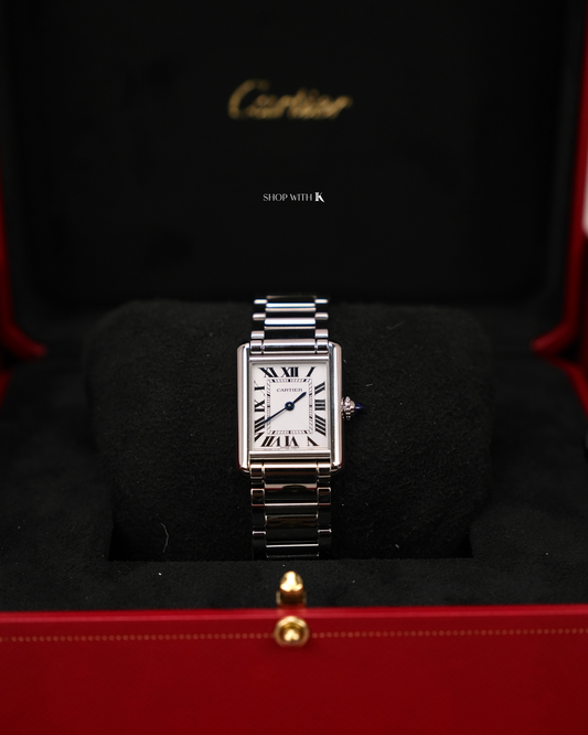 Cartier Tank Must Small Steel