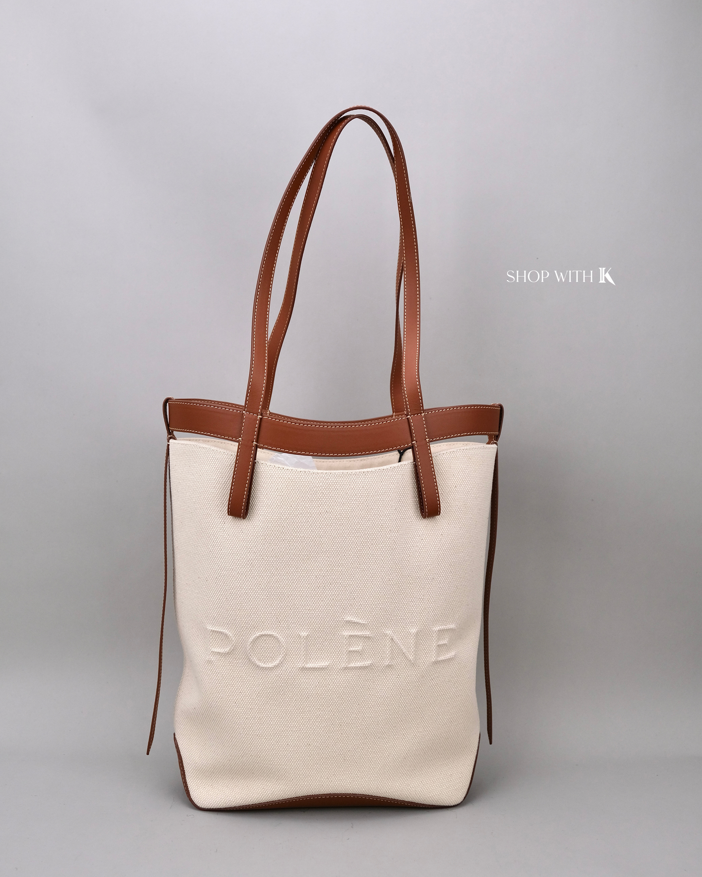 Polene Ilo Tote Cognac