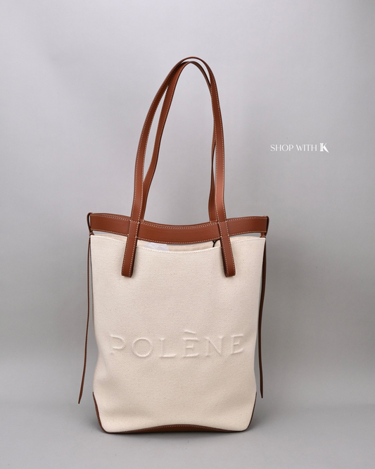Polene Ilo Tote Cognac