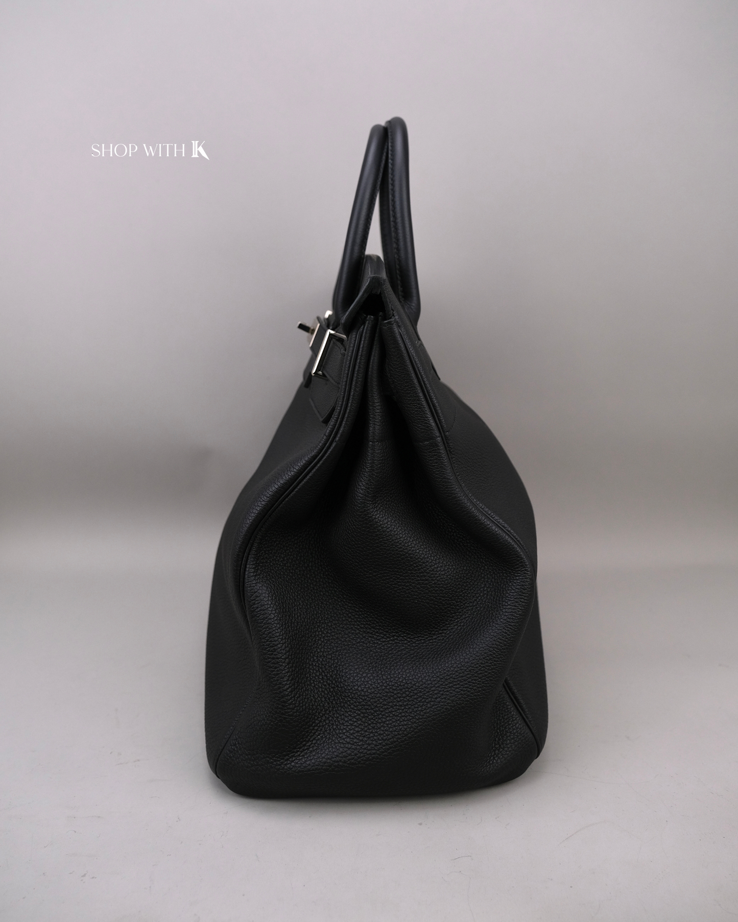 Hermes Hac 40 Noir PHW