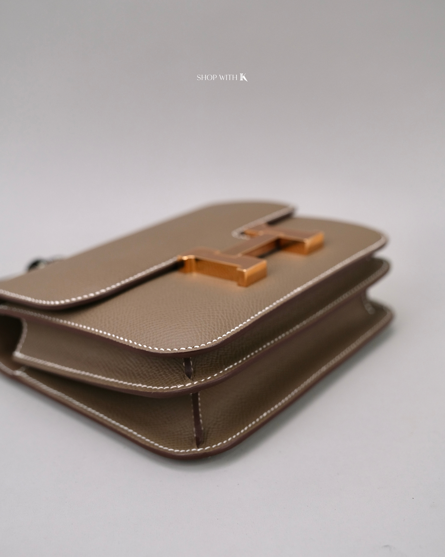 Hermes Constance 18 Etoupe RGHW